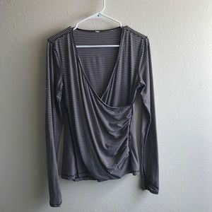 Lululemon long sleeve wrap shirt